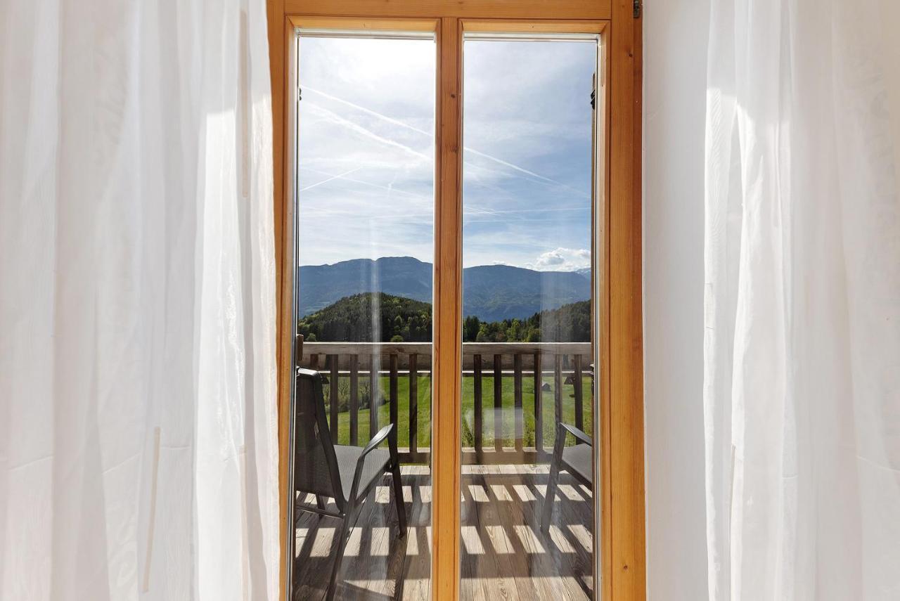 Moar Im Rumsein - Apt Etschblick San Genesio Atesino Exterior foto