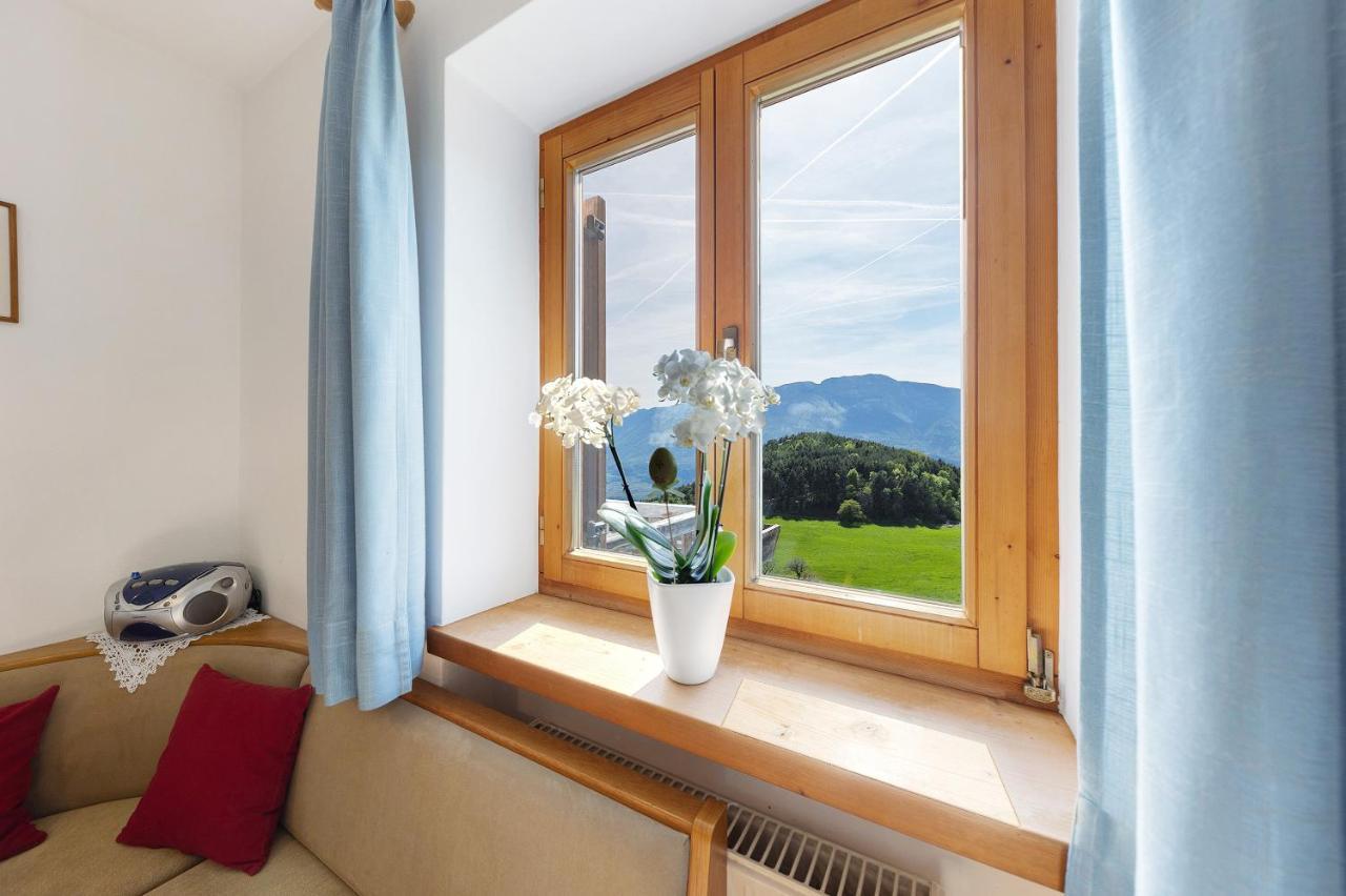 Moar Im Rumsein - Apt Etschblick San Genesio Atesino Exterior foto