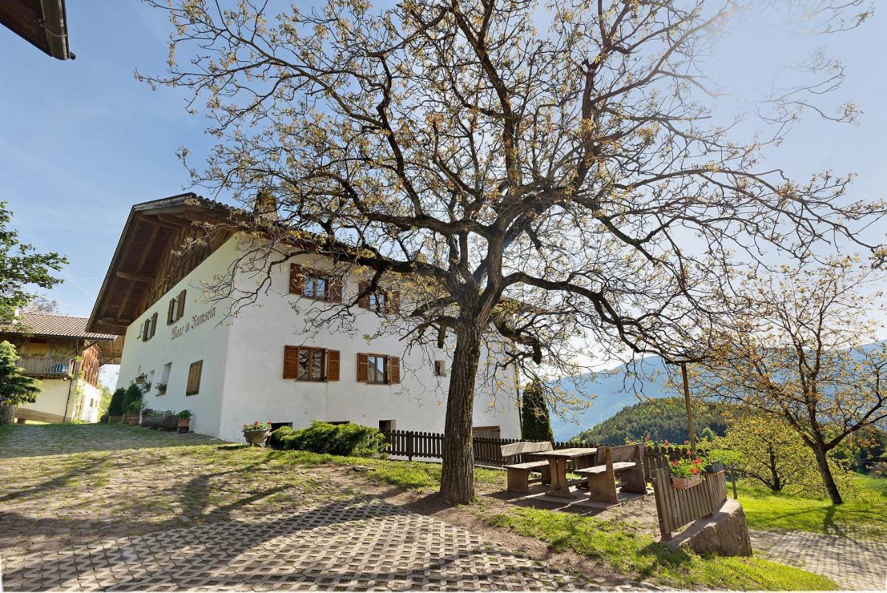 Moar Im Rumsein - Apt Etschblick San Genesio Atesino Exterior foto