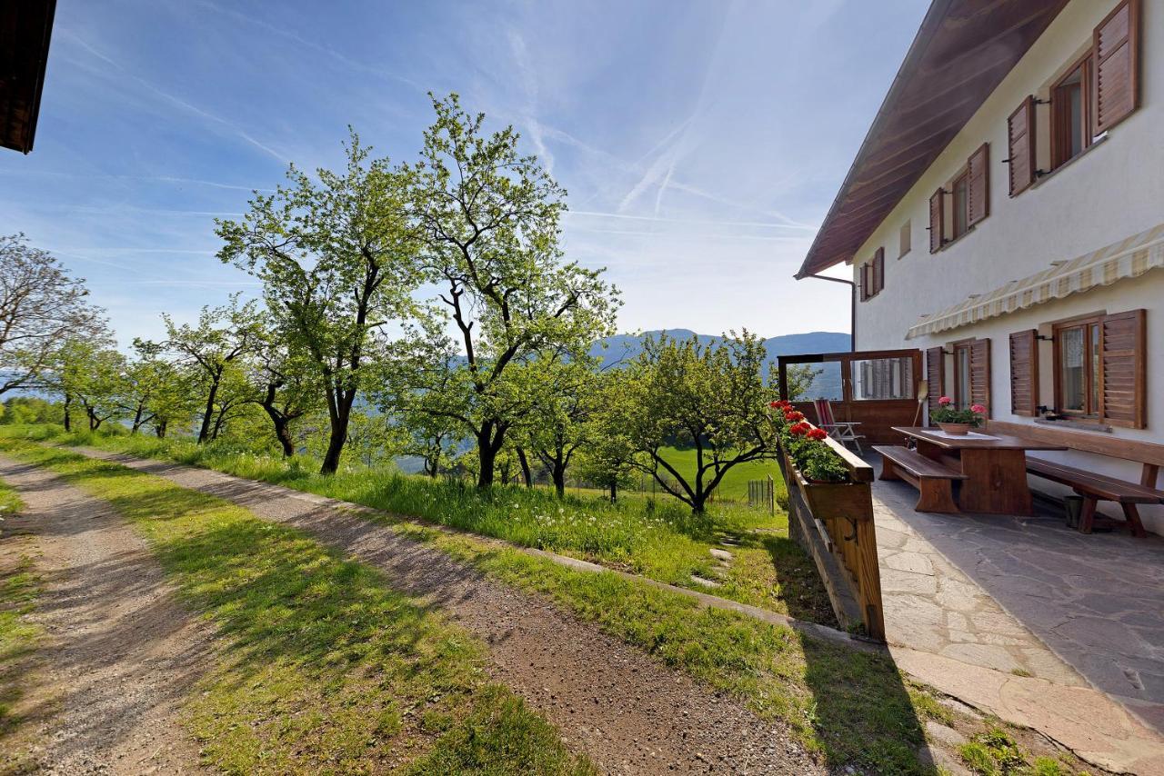 Moar Im Rumsein - Apt Etschblick San Genesio Atesino Exterior foto